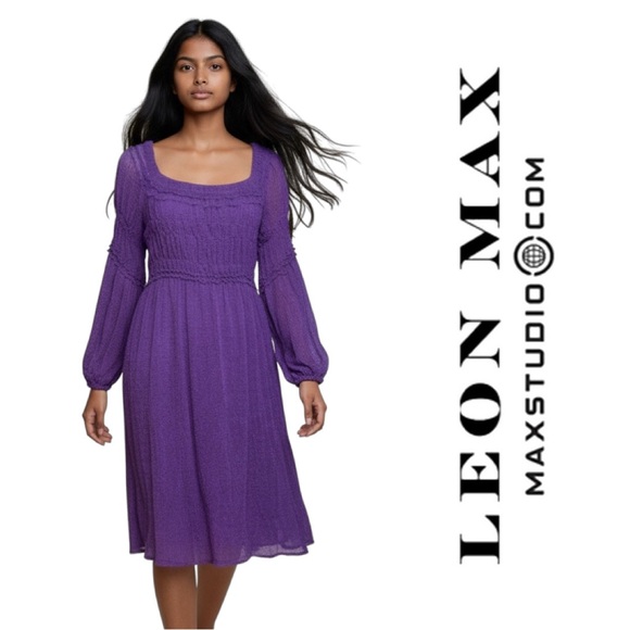 Gorgeous SILK Dress from Leon Max - Picture 1 of 9